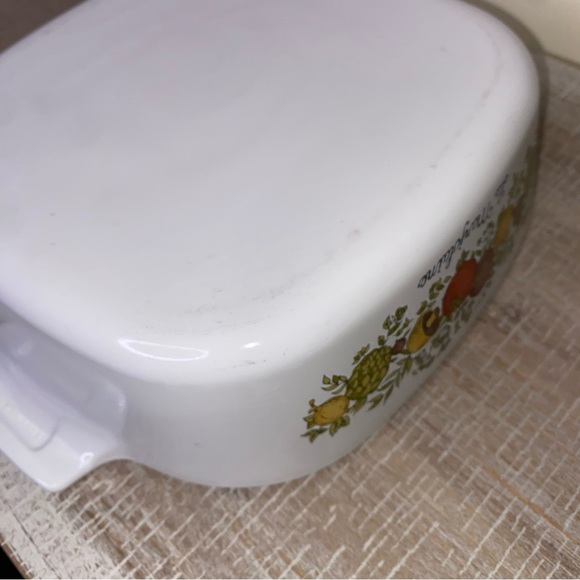 CorningWare Bakeware La Marjolaine 2 Qt A-2-B Square Spice of Life Dish Vintage - Picture 9 of 14